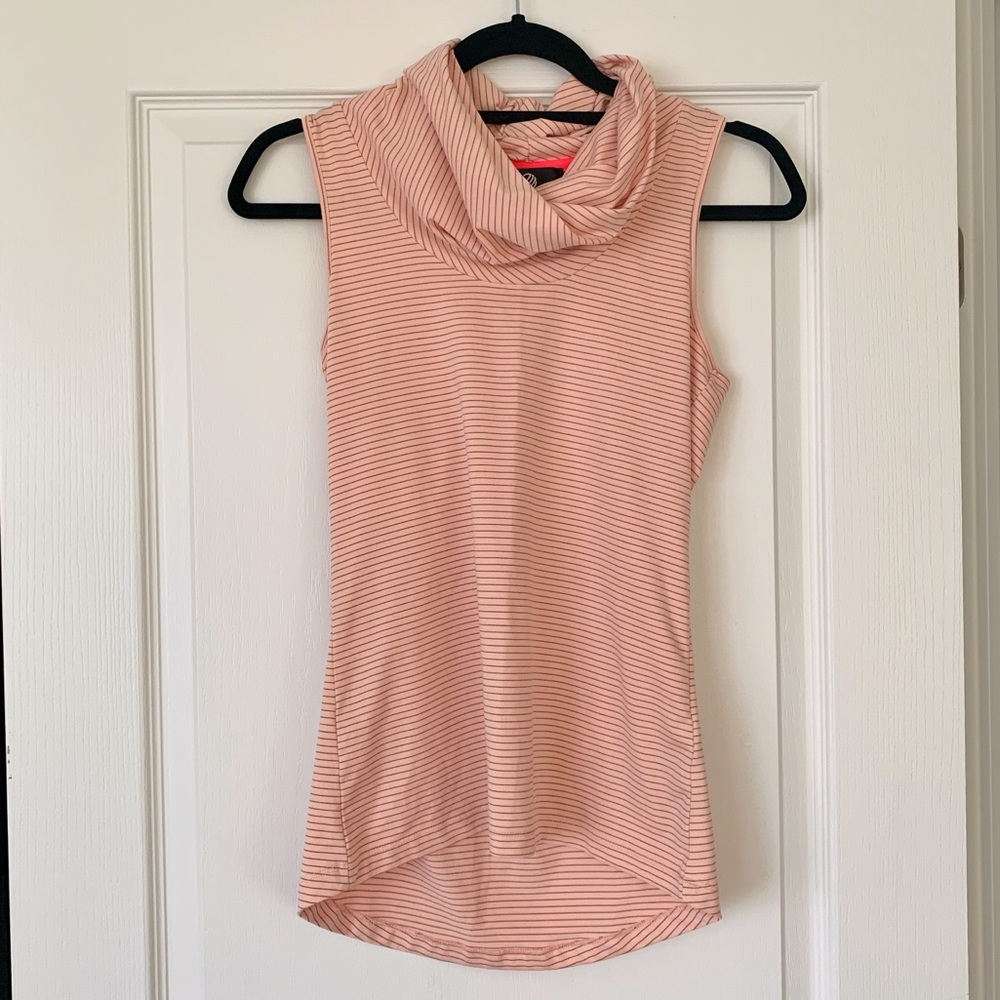MPG Cowl Neck Racerback Tank